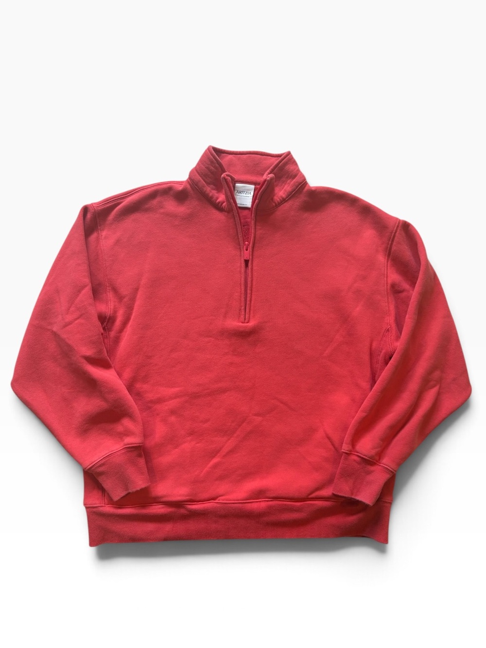 Aritzia Sweatfleece Boyfriend 1/4 Zip – Size Small